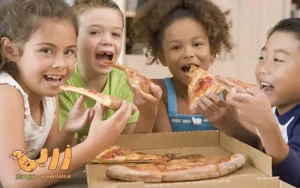 پنیر پیتزا برای کودکان
